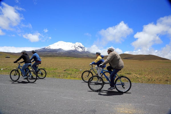 Cotopaxi Volcano Bike & Hike Tour